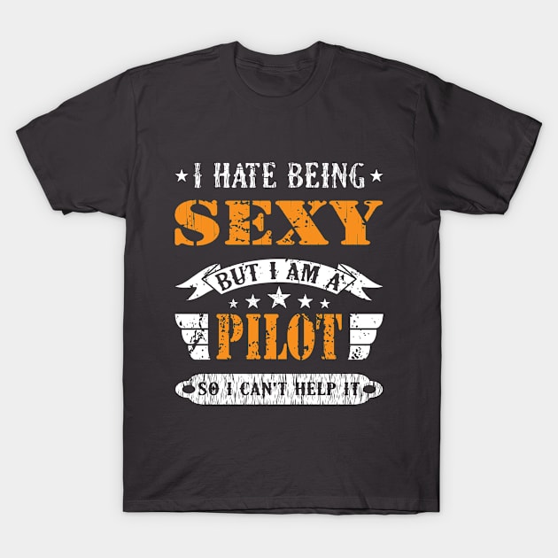 Sexy pilot T-Shirt by sudiptochy29